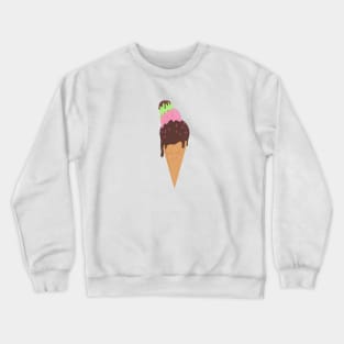 Cute ice cream Crewneck Sweatshirt